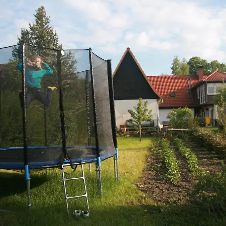 Luxurious Holiday Home In Gersdorf With Trampoline Apartmán Biendorf